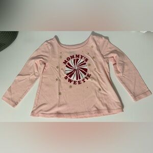 Mommy’s Sweetie Winter / Christmas Long Sleeve Shirt